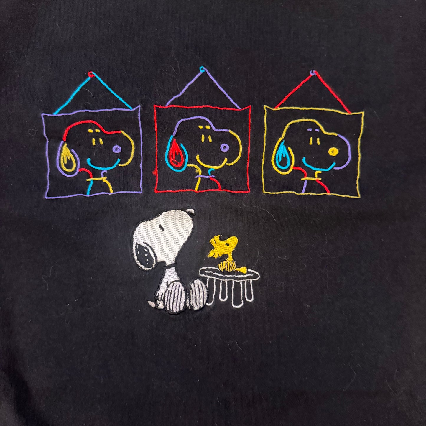 (S) Vintage 90s Snoopy Frame Shirt
