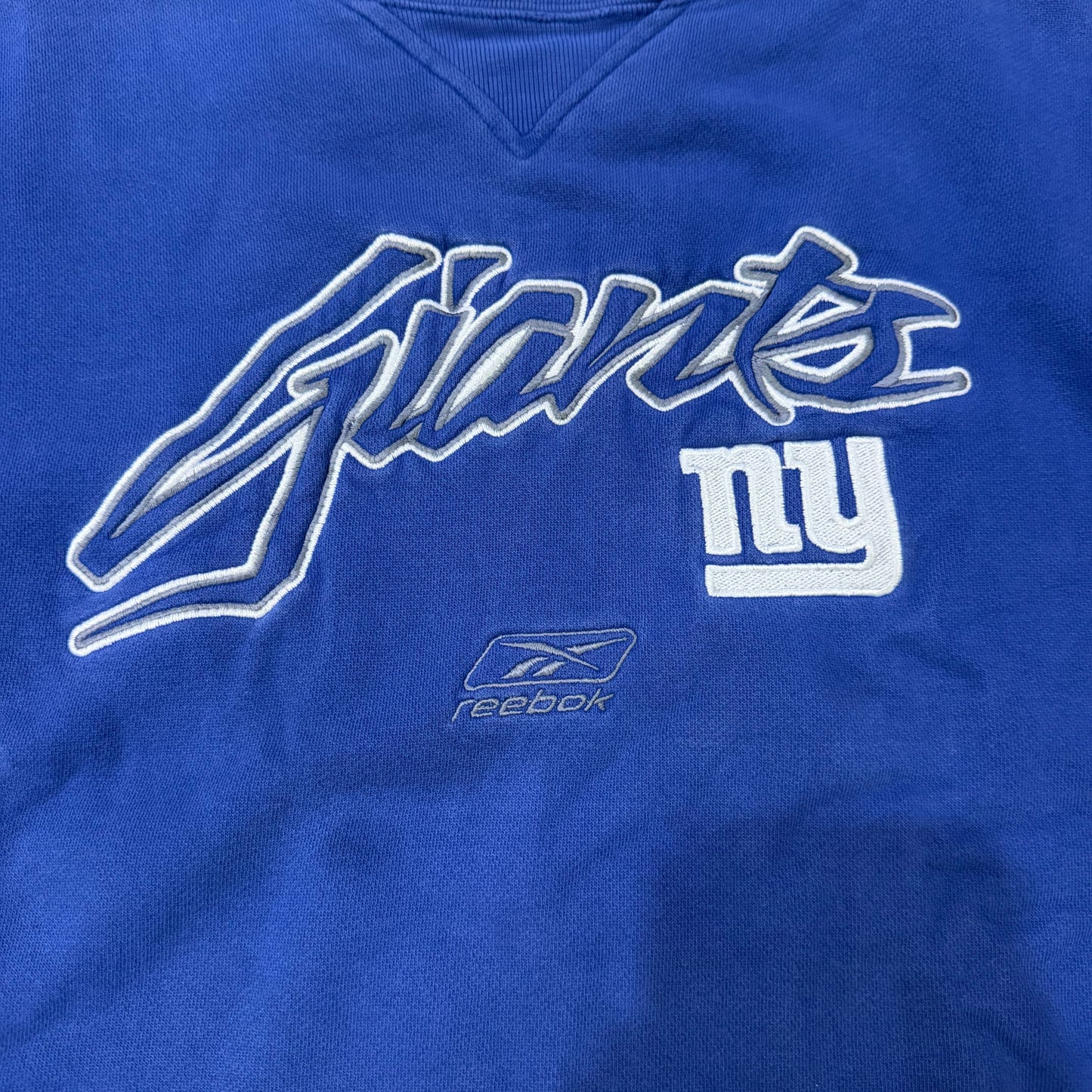 (L/XL) Vintage 90s NY Giants Reebok Crewneck