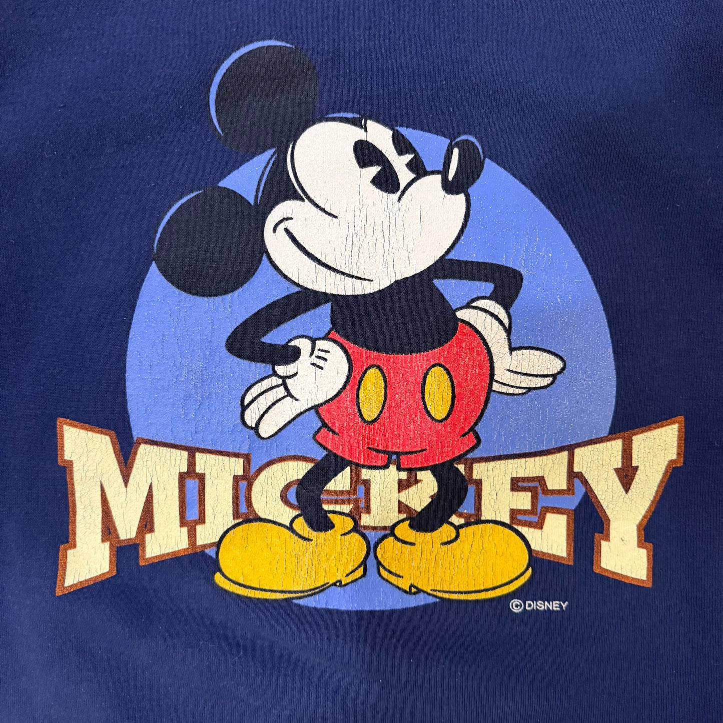 (XL) Vintage 90s Mickey Crewneck