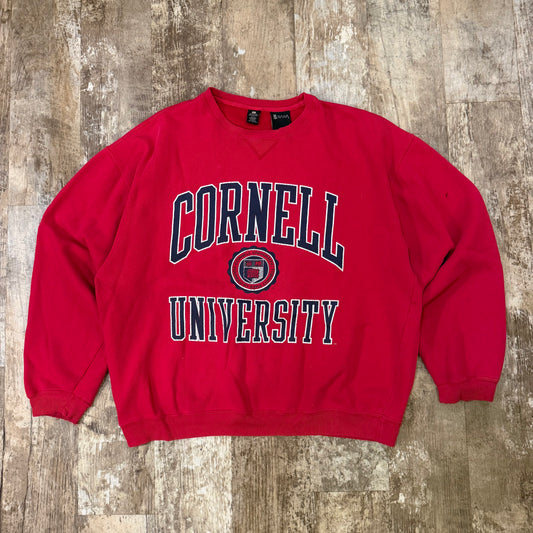 (L/XL) Vintage Cornell University Crewneck