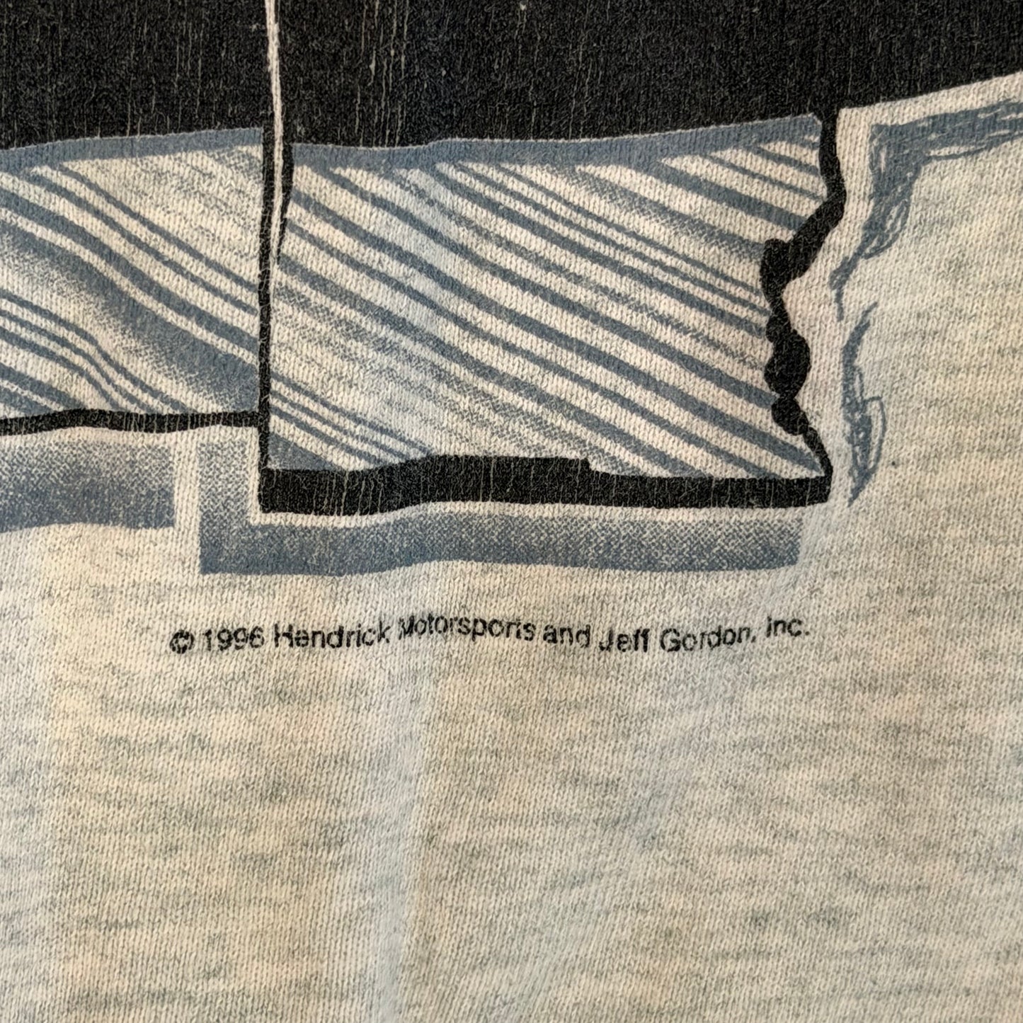 (M/L) 1996 Jeff Gordon Nascar "No One Else is Racing!" Crewneck