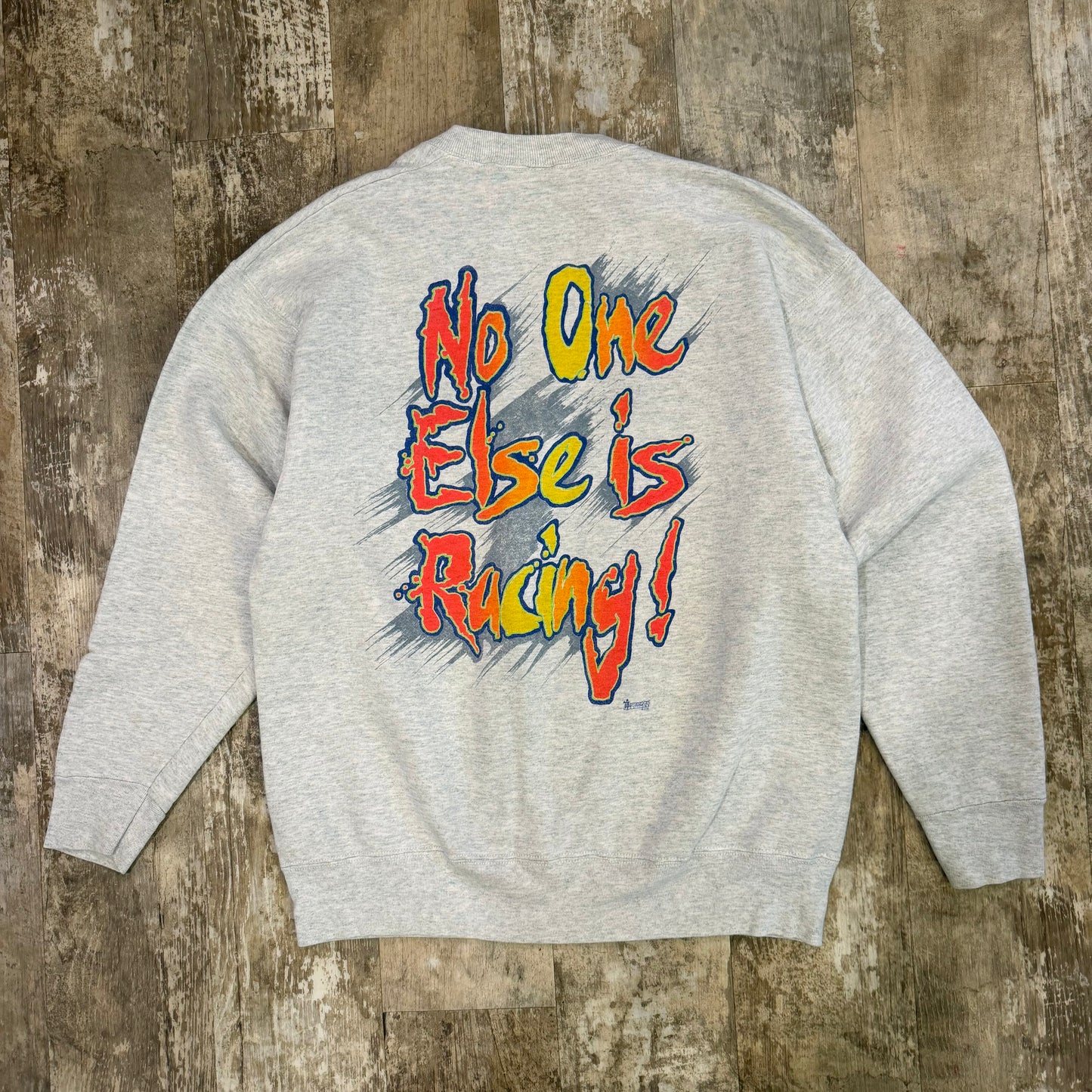 (M/L) 1996 Jeff Gordon Nascar "No One Else is Racing!" Crewneck
