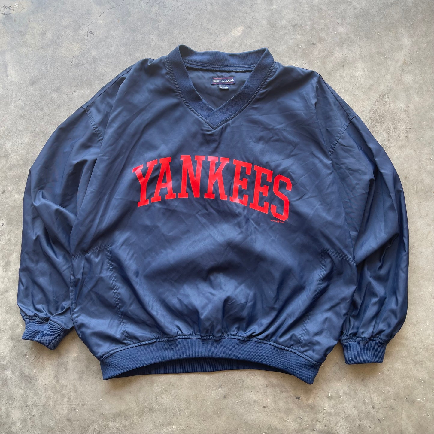 (XL) '99 New York Yankees Pullover Windbreaker