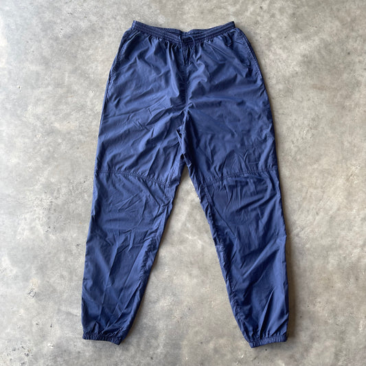 (L) 90s Nike Navy Blue Track Pants