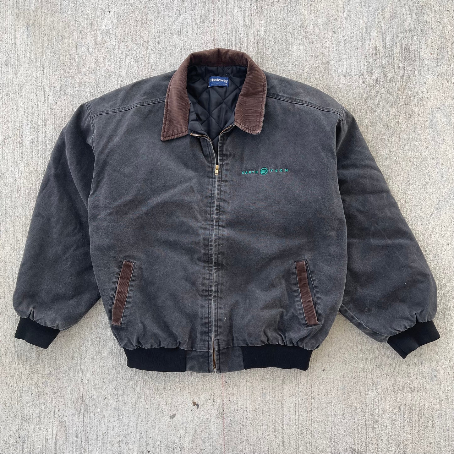 (XL) 00s Charcoal Detroit Jacket