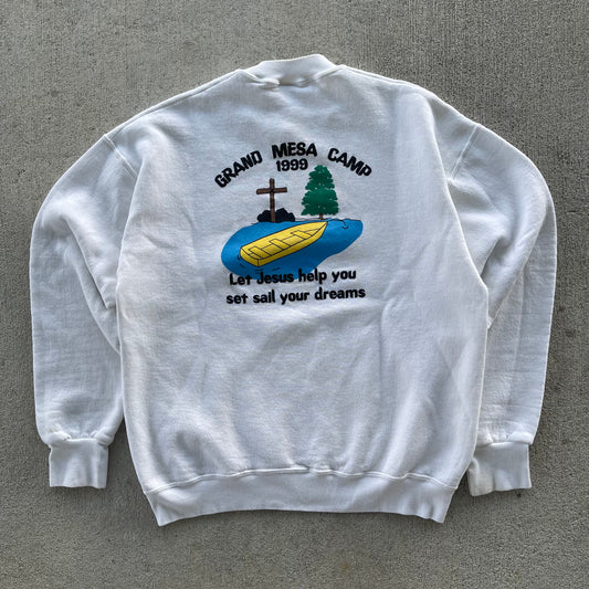 (M) 90s Jesus Camp Crewneck