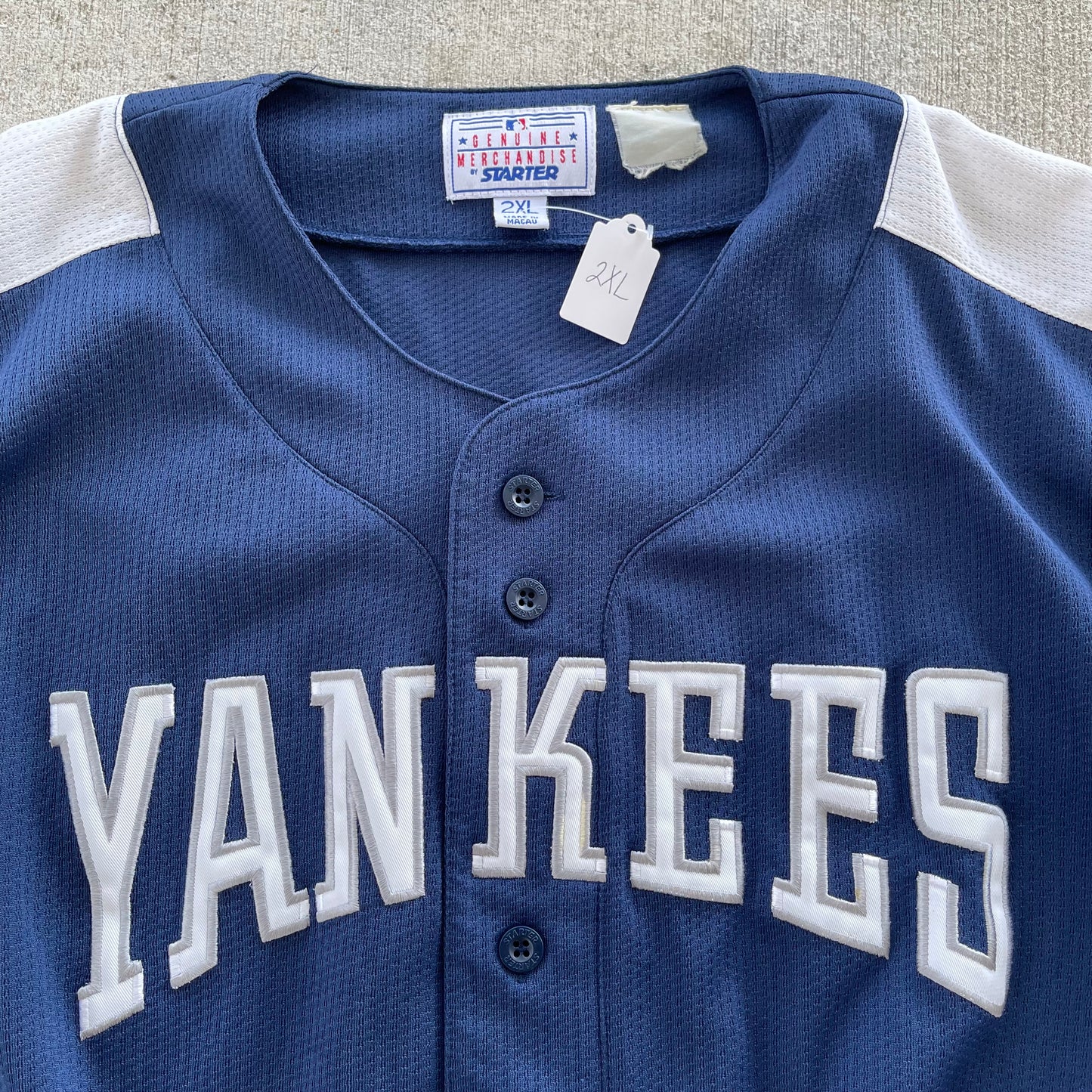 (2XL) 00s New York Yankees 'Derek Jeter' Baseball Jersey