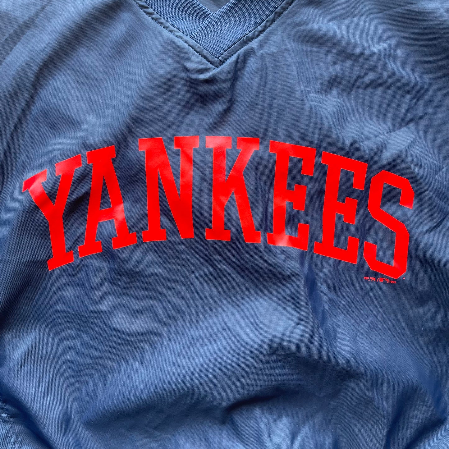 (XL) '99 New York Yankees Pullover Windbreaker