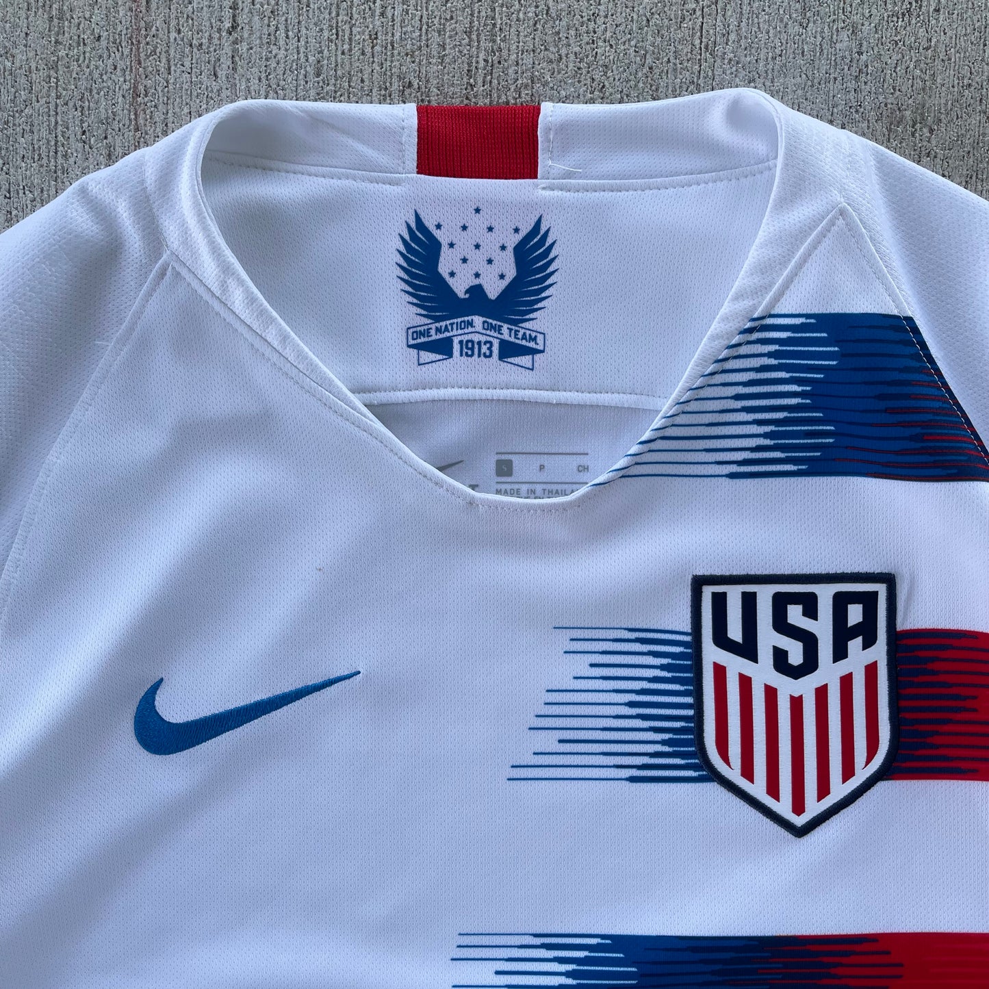 (S) 2018 USA Nike Soccer Jersey