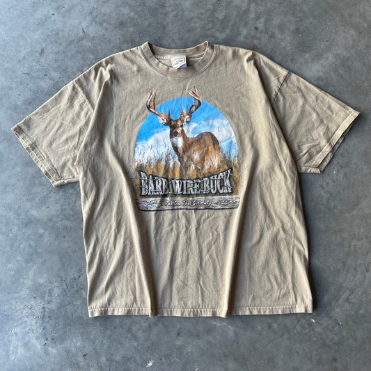 (2XL) 00s Hunting Deer Tee