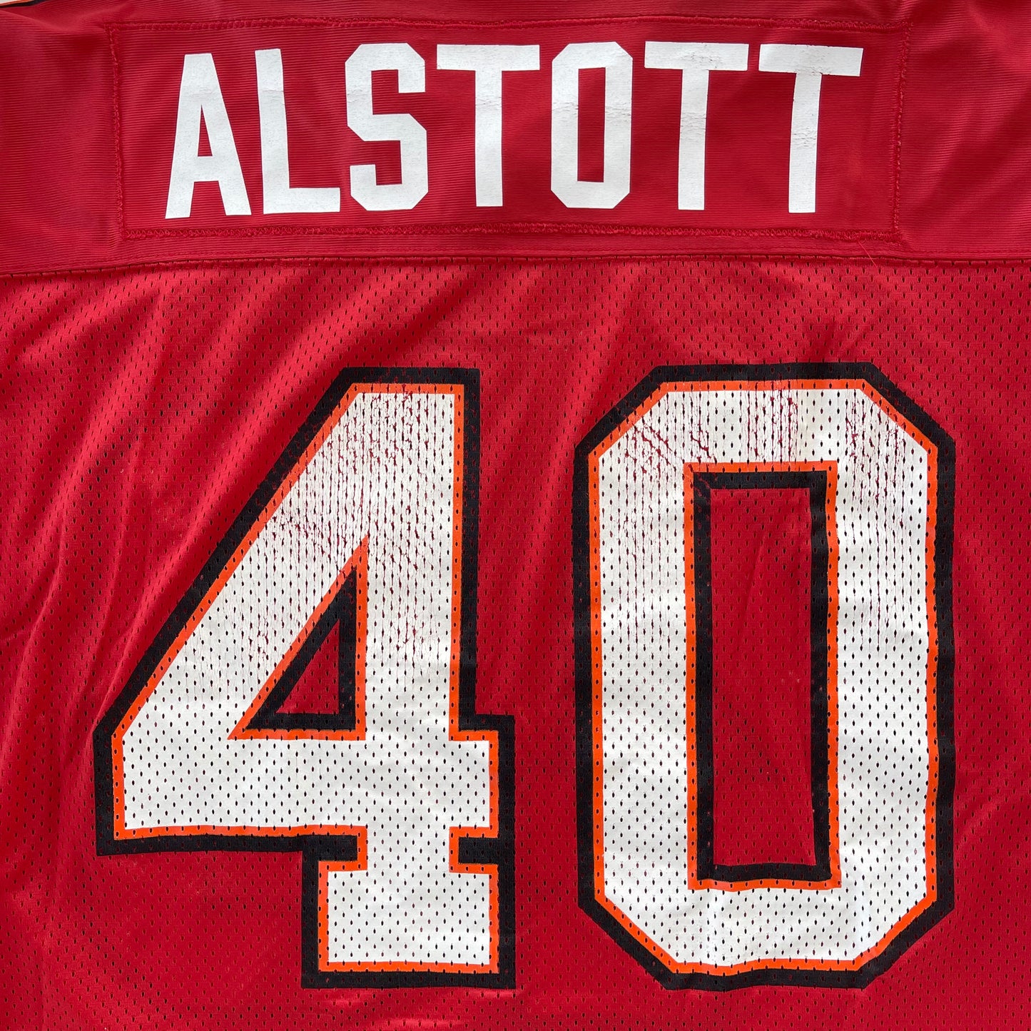 (XL) 90s Tampa Bay Buccaneers 'Mike Alstott' Football Jersey