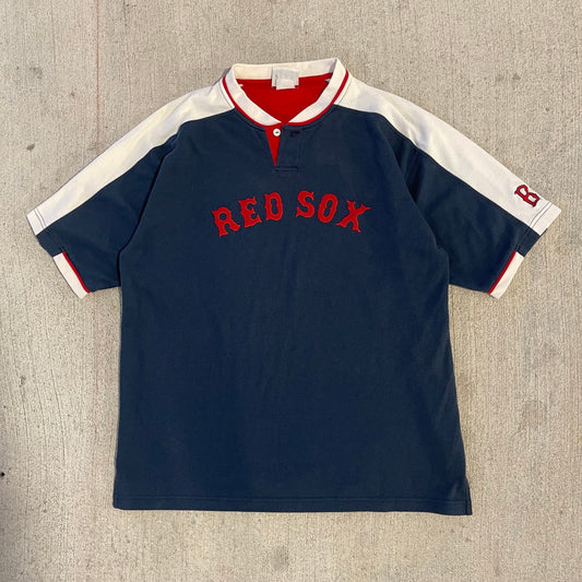 (M/L) 00s Boston Red Sox Henley Tee