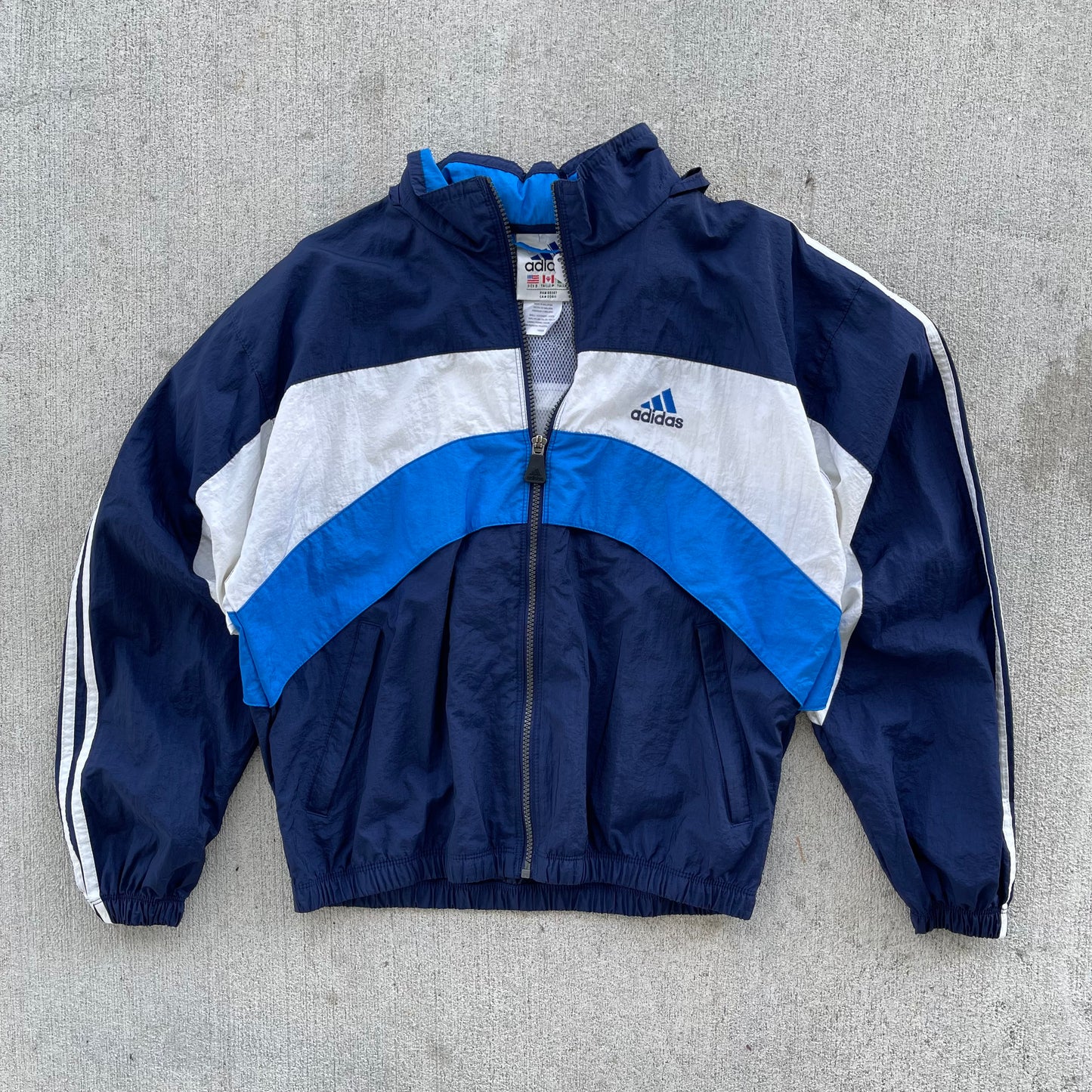 (S) 90s Adidas Track Jacket Windbreaker