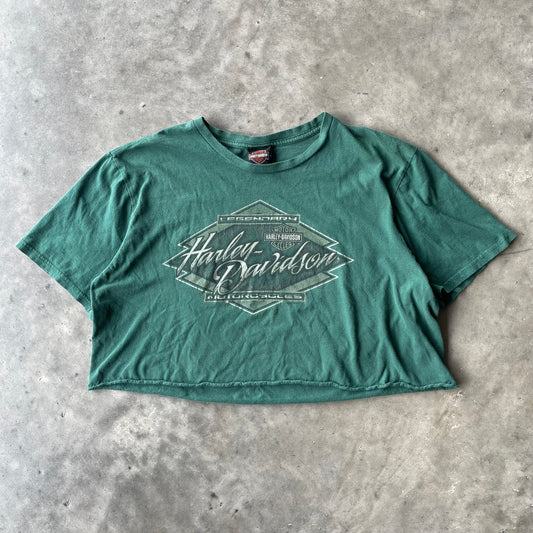 (L) Harley Davidson "Kootenays" Bigfoot Cropped Tee