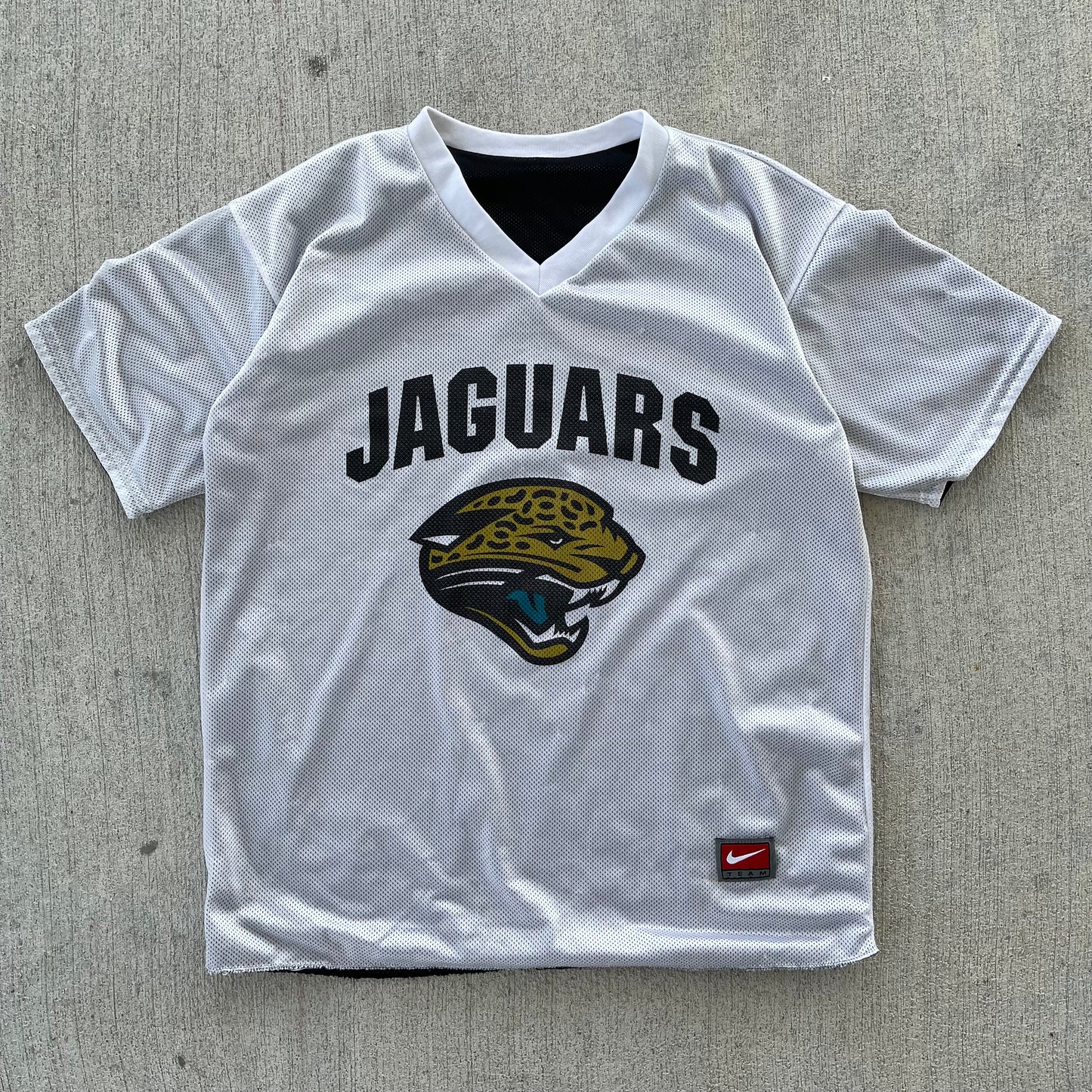 (M) 90s Jacksonville Jaguars Reversible Nike Mesh Jersey