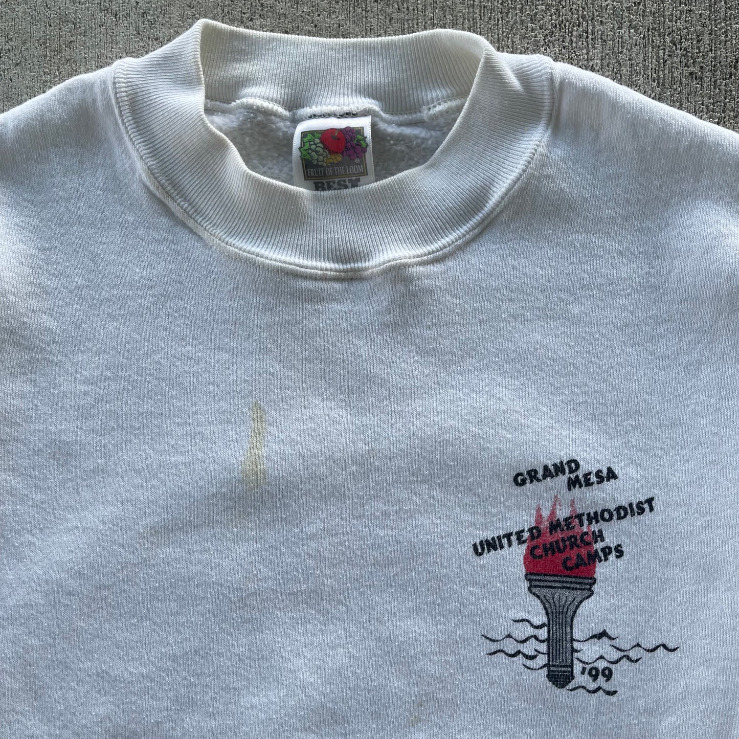 (M) 90s Jesus Camp Crewneck