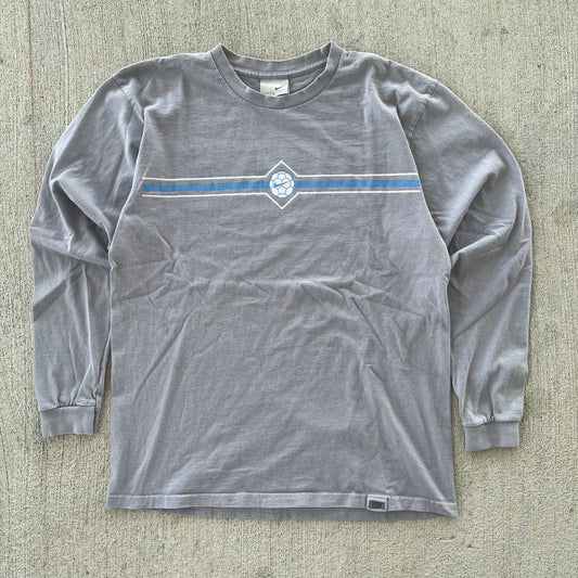 (S) 00s Nike Soccer Long Sleeve Tee