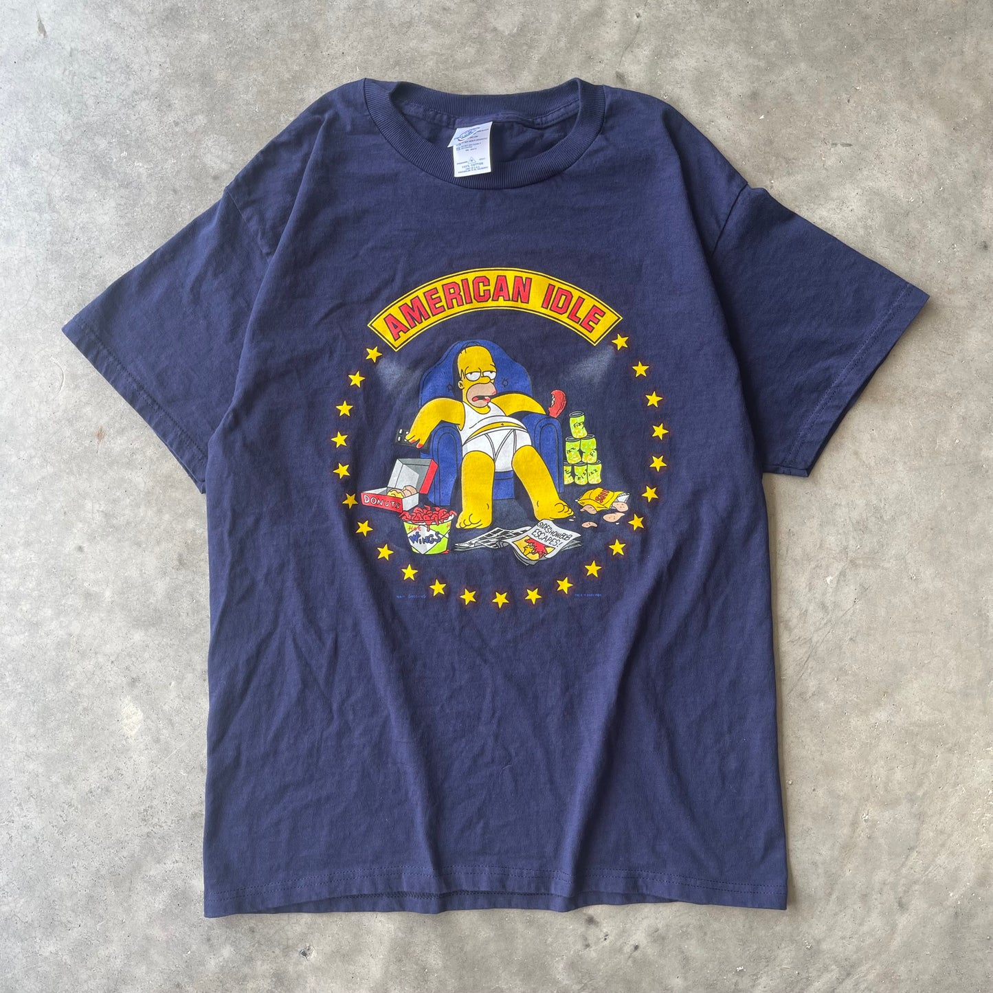 (S/M) ‘03 The Simpsons Homer “American Idle” Tee
