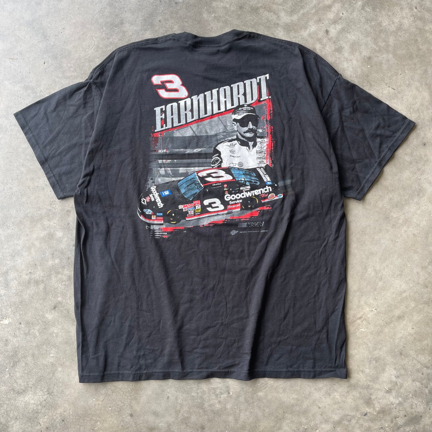 (2XL) 08' Nascar Daytona 500 Dale Earnhardt Graphic Tee