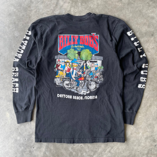 (M) '95 Billy Bob's Bike Week Long Sleeve Tee