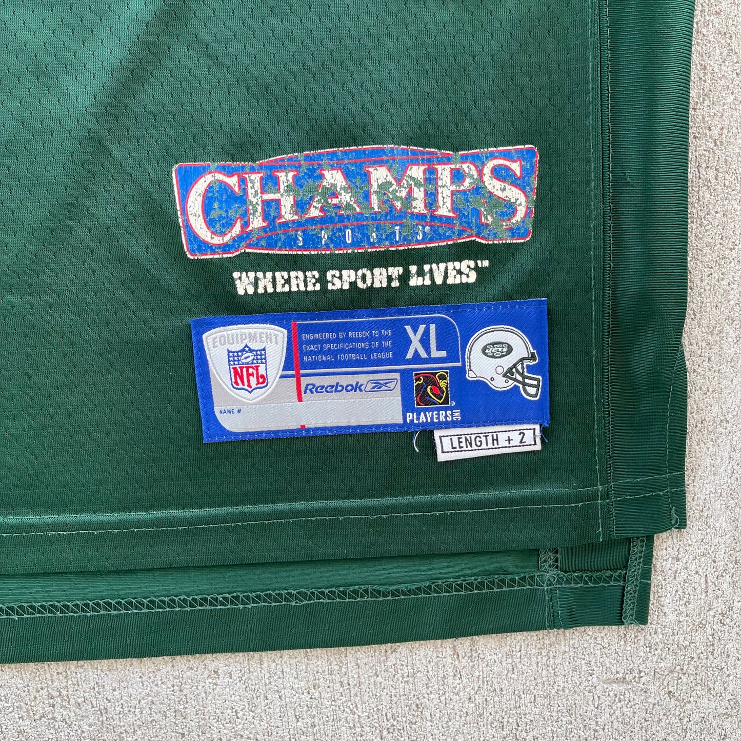 (2XL) 00s New York Jets 'Jonathan Vilma' Football Jersey
