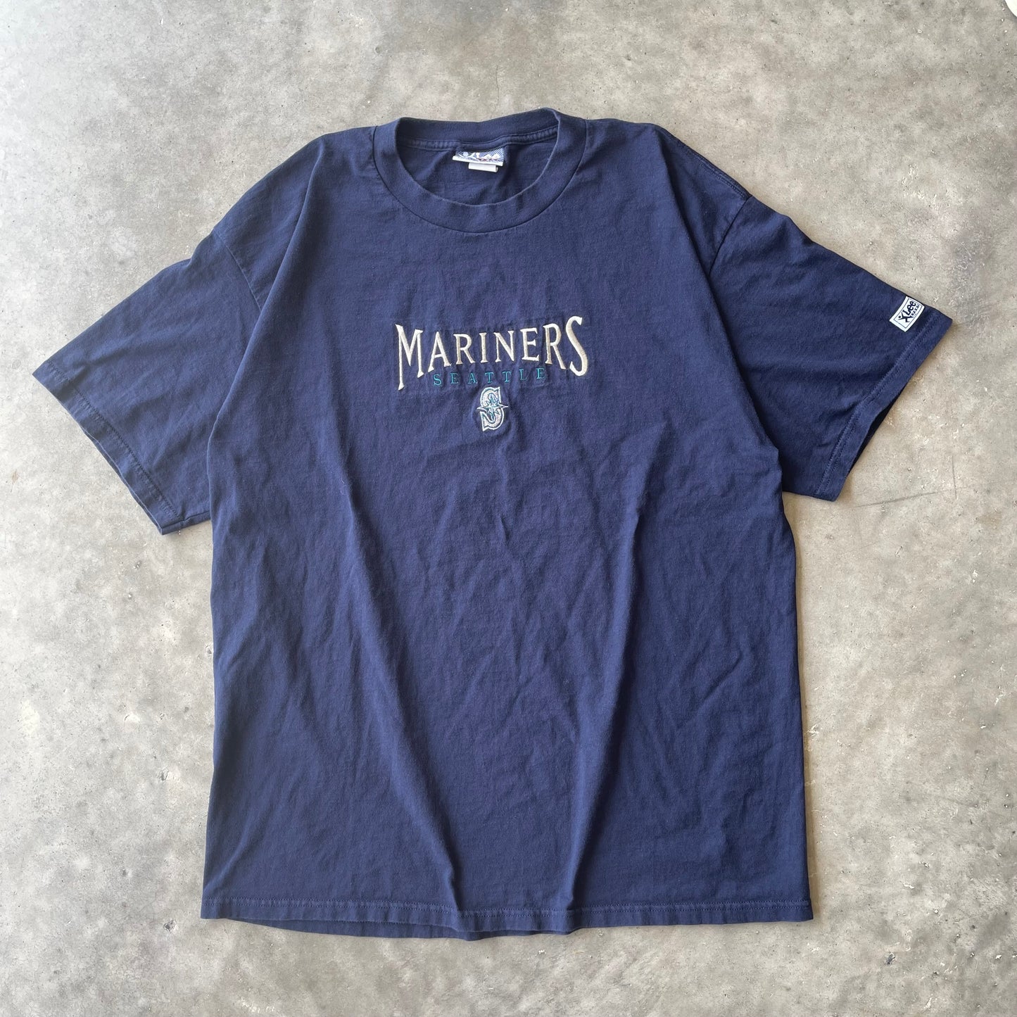 (XL) 00s Seattle Mariners Embroidered MLB Tee