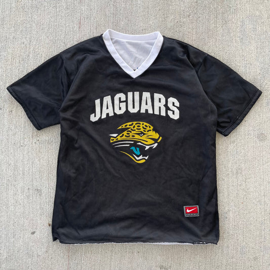 (M) 90s Jacksonville Jaguars Reversible Nike Mesh Jersey