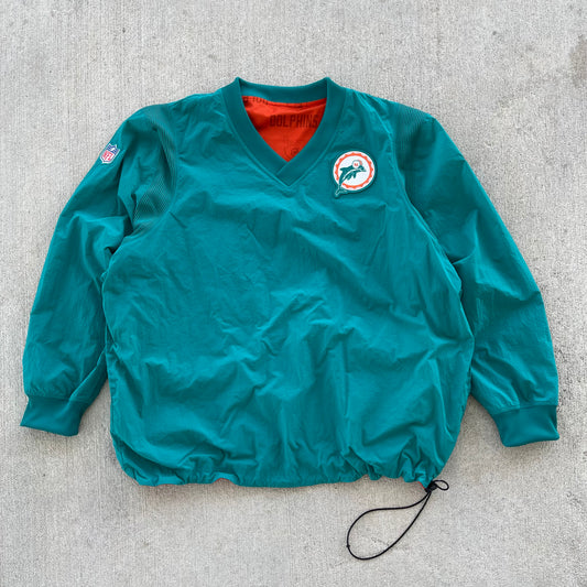 (XL/2XL) 00s Miami Dolphins Nike Pullover Jacket