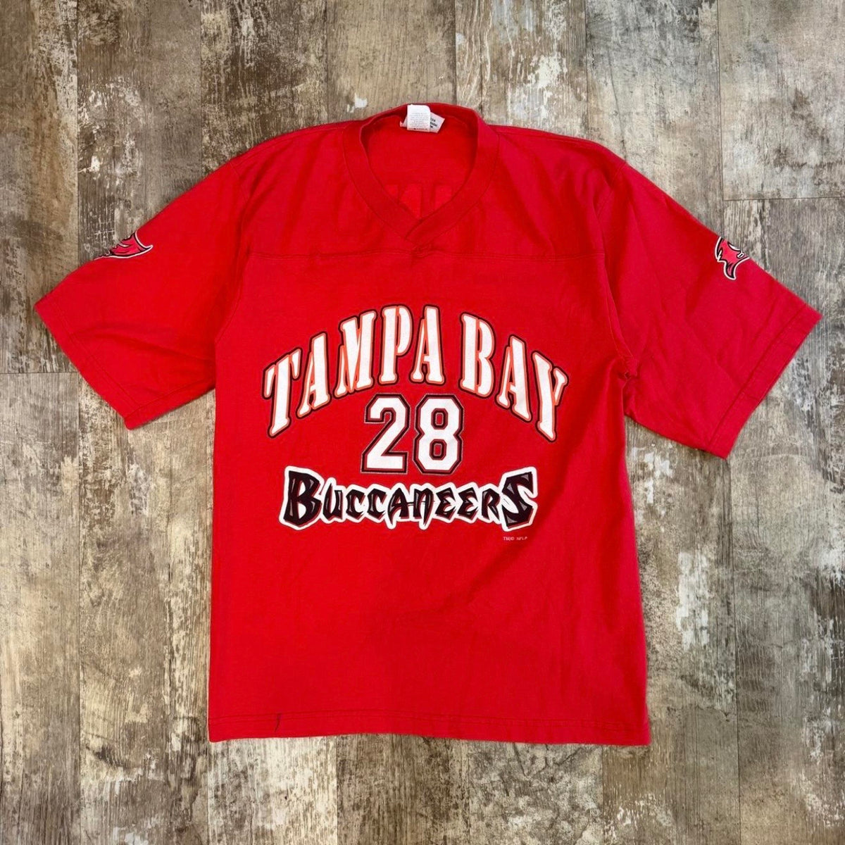 (M) Vintage 90s Tampa Bay Buccaneers Warrick Dunn Shirt