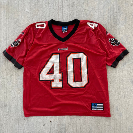 (XL) 90s Tampa Bay Buccaneers 'Mike Alstott' Football Jersey