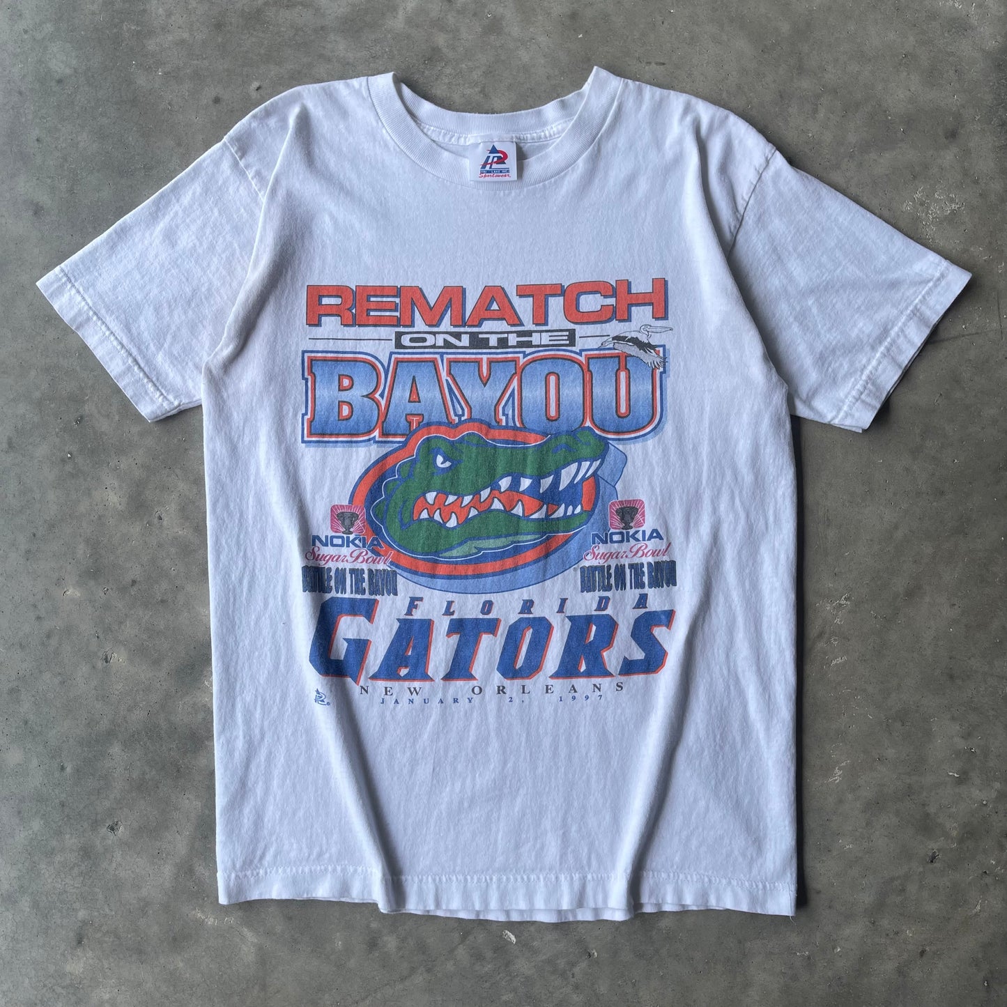 (M) '97 University of Florida Gators Sugar Bowl Football Tee