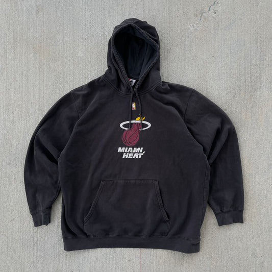 (L) Vintage Miami Heat Hoodie