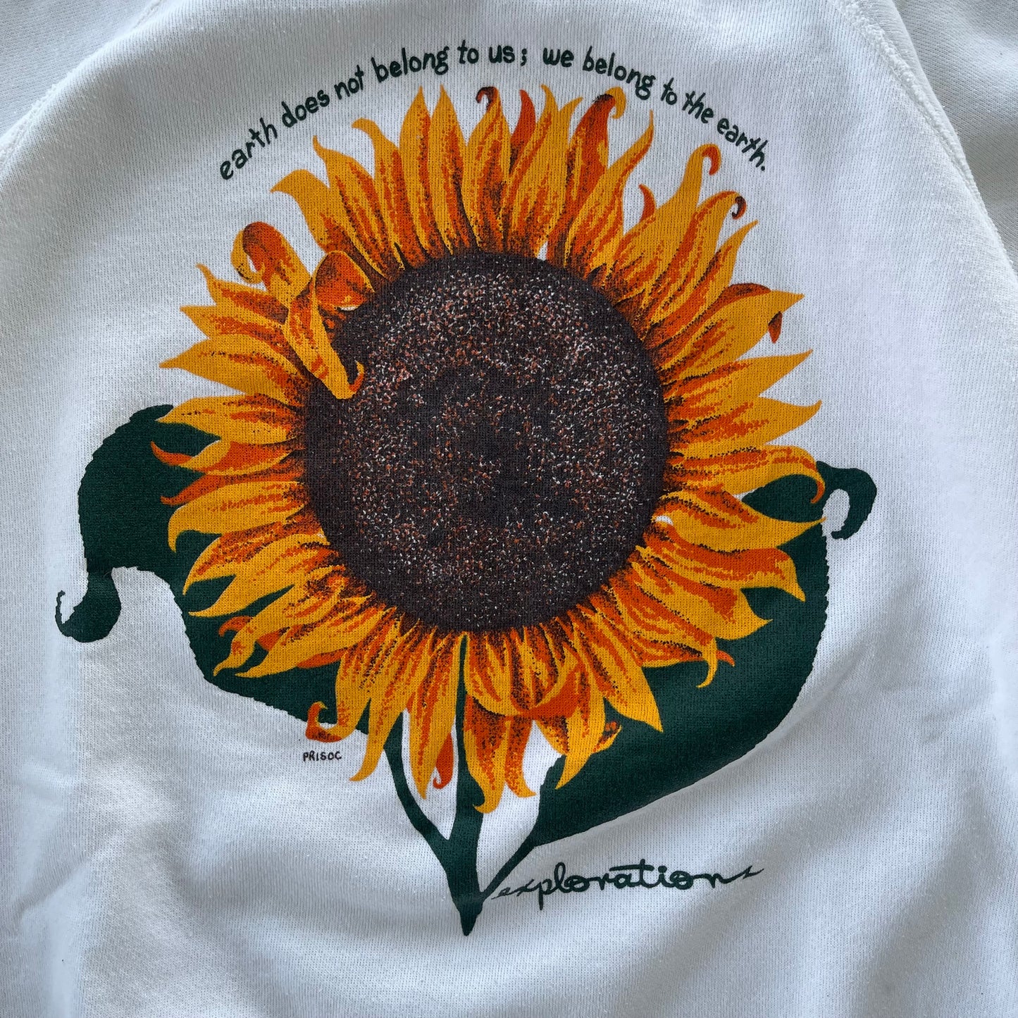 (M) 90s Sunflower Crewneck