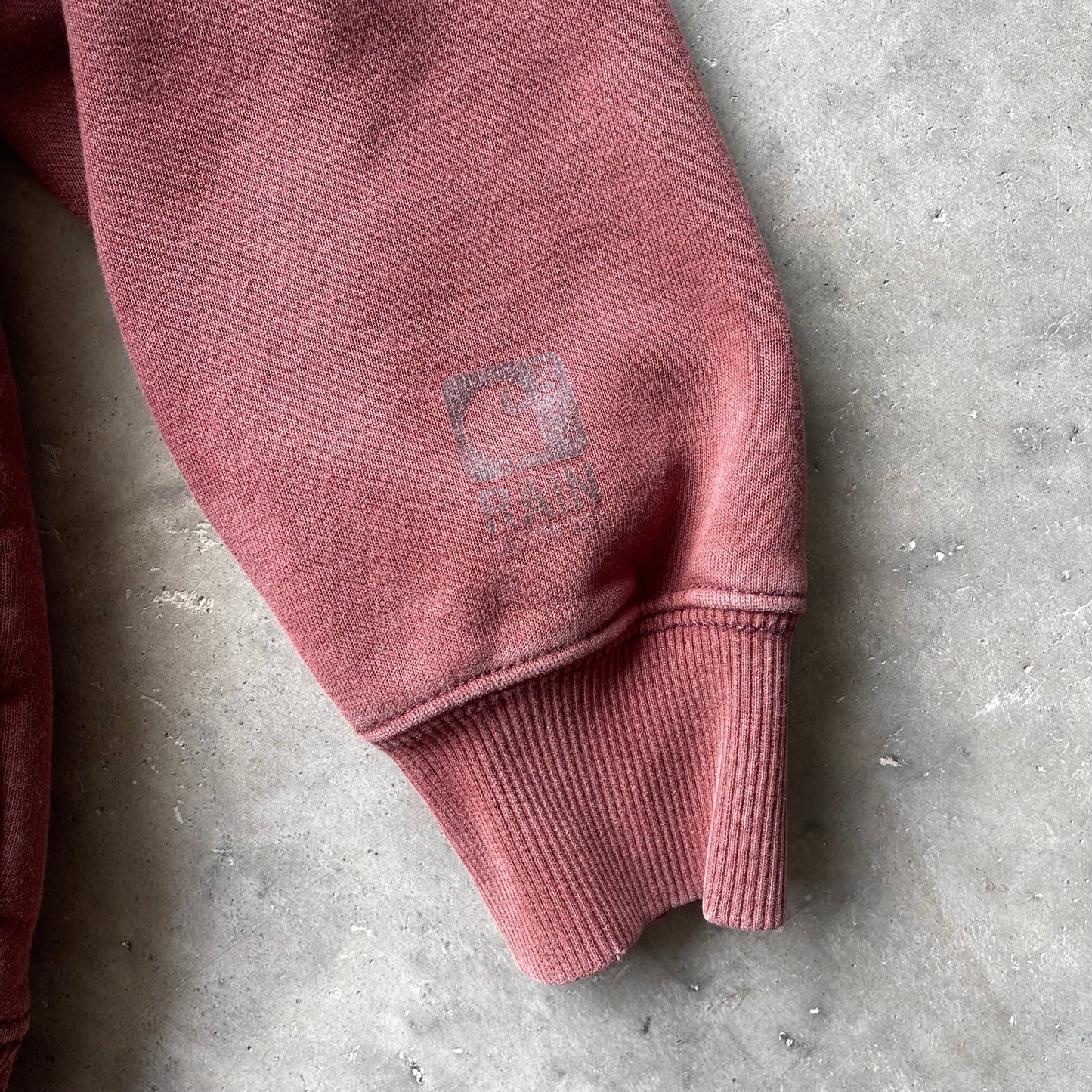 (L) Carhartt Rain Defender Brick Colored Hoodie