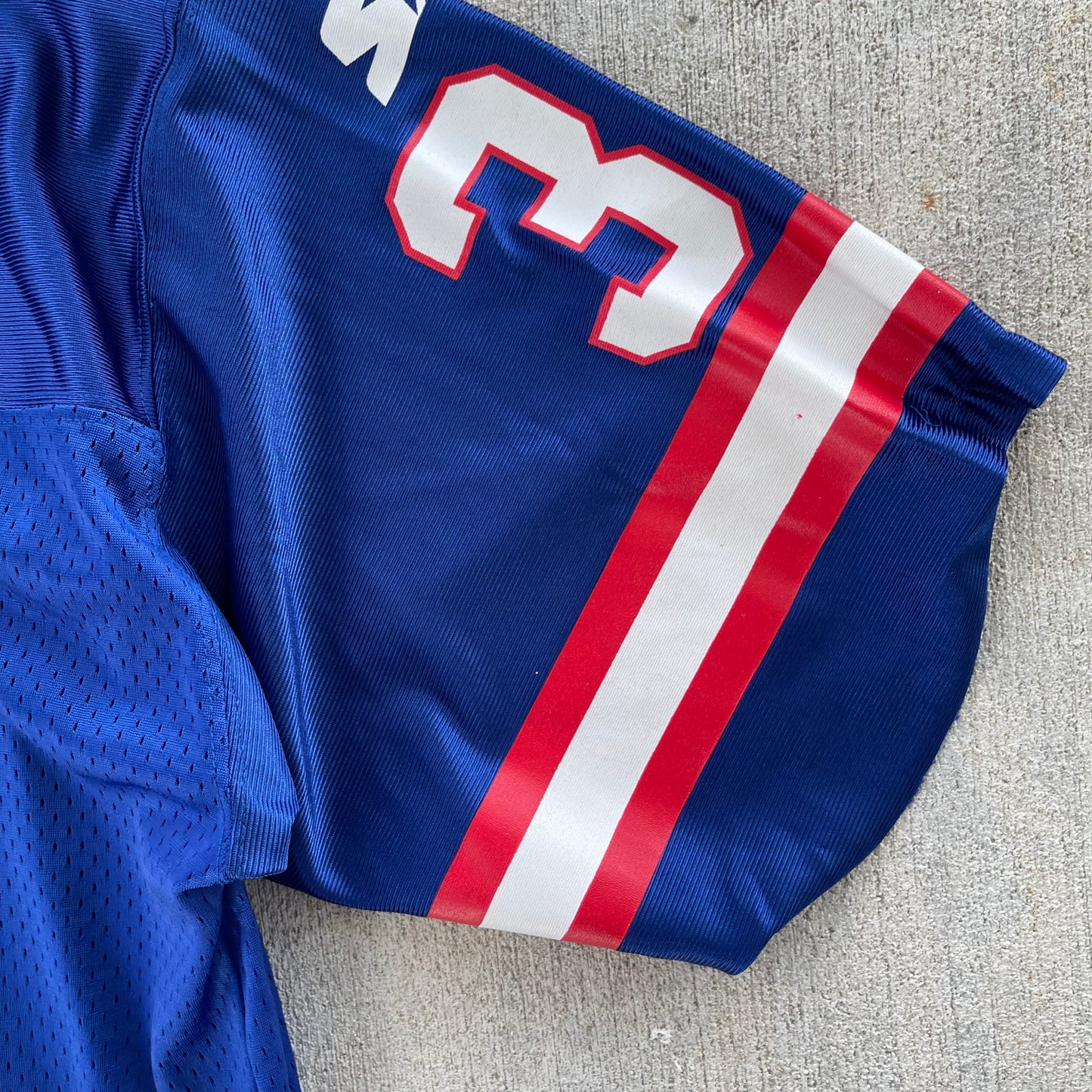 (L) 90s New York Giants 'Jason Sehorn' Football Jersey