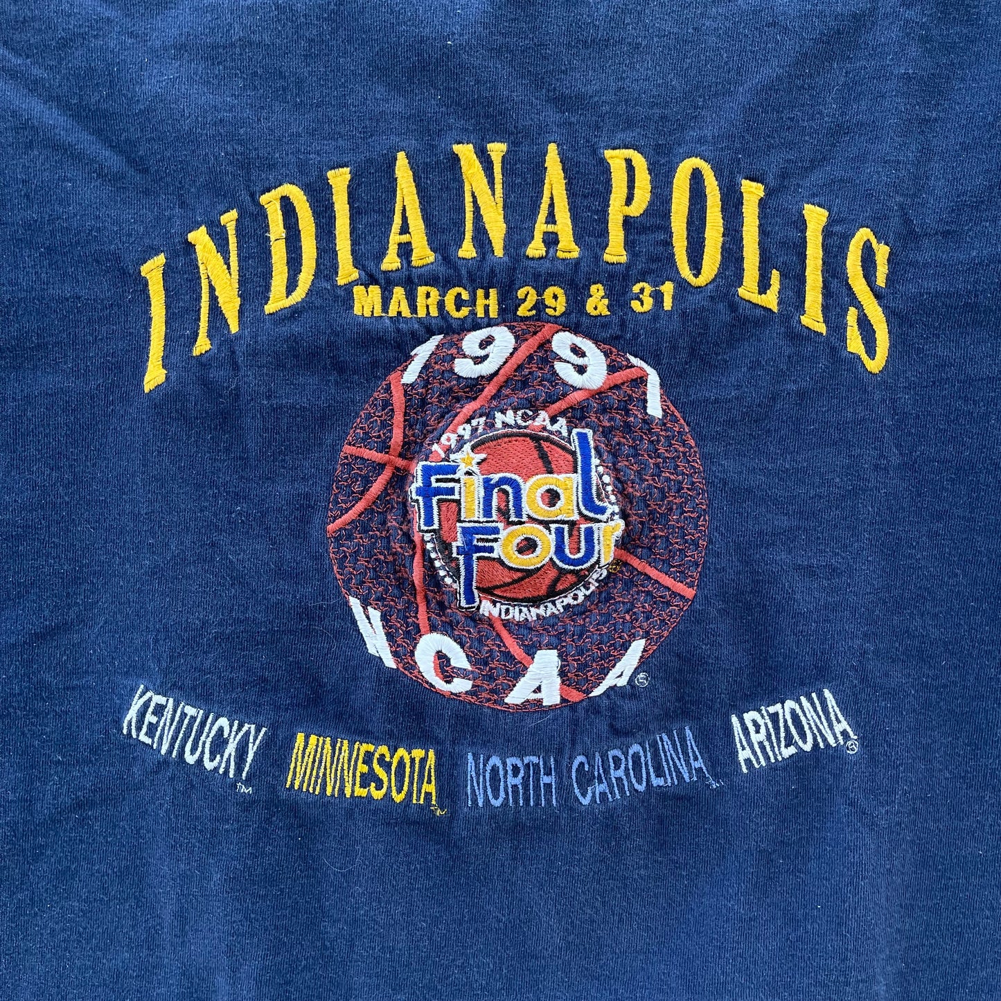 (L) 1997 NCAA Final Four Indianapolis Tee