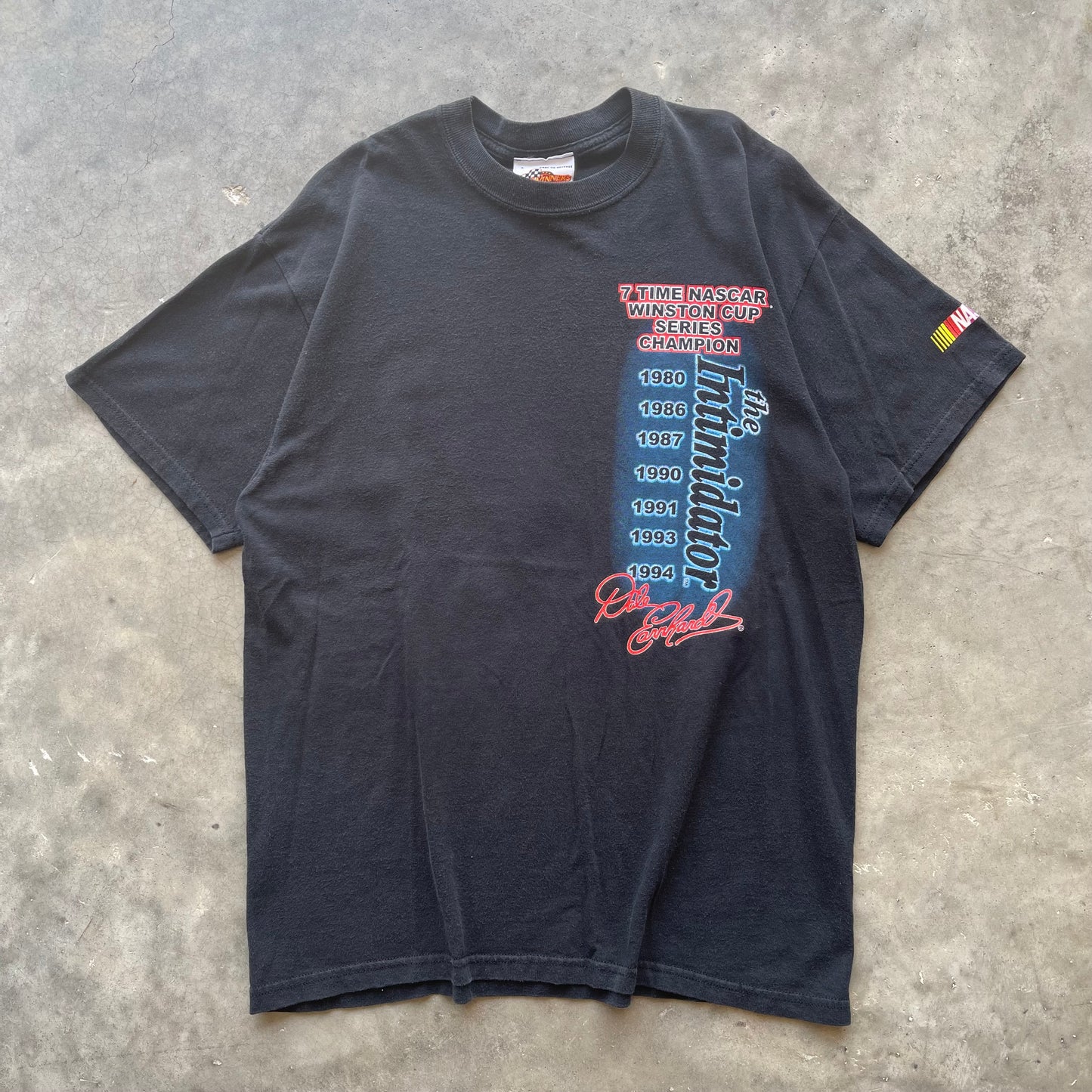 (L) 90s Dale Earnhardt Nascar Champion Graphic Tee