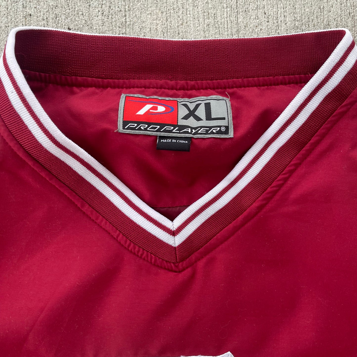 (XL) Vintage FSU Pullover Windbreaker