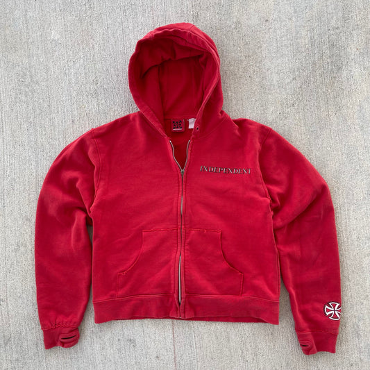 (XS) 00s Independent Full Zip Hoodie