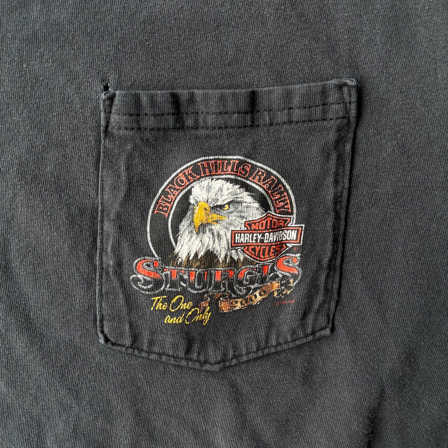 (XL/2XL) '06 Harley Davidson Sturgis Black Hills Rally Pocket Tee