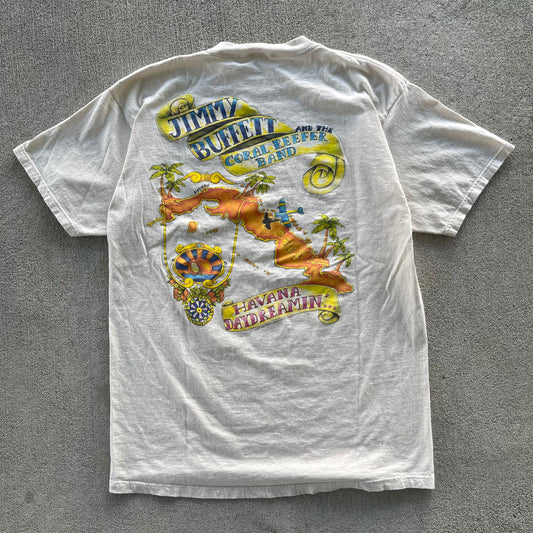 (L) 1997 Jimmy Buffett Havana Daydreamin' Tour Tee