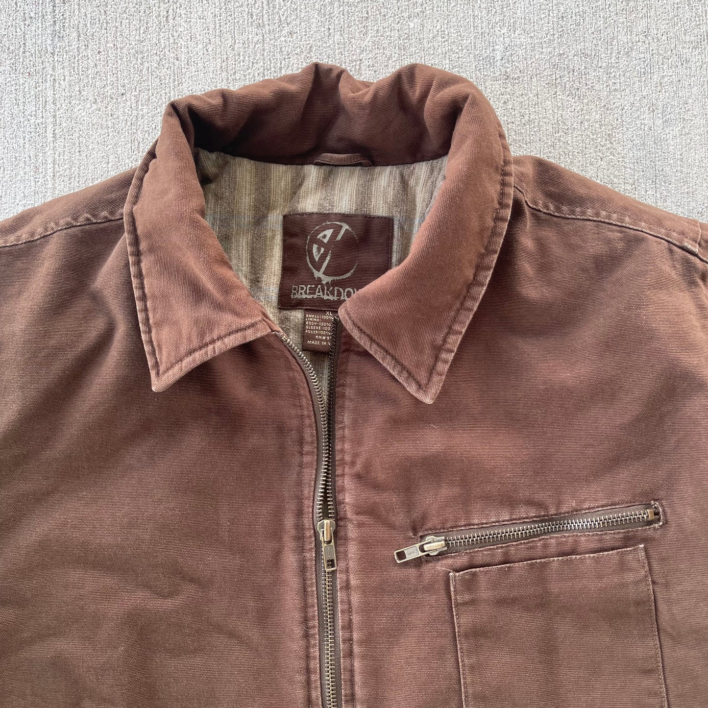 (XL) 00s Breakdown Detroit Jacket