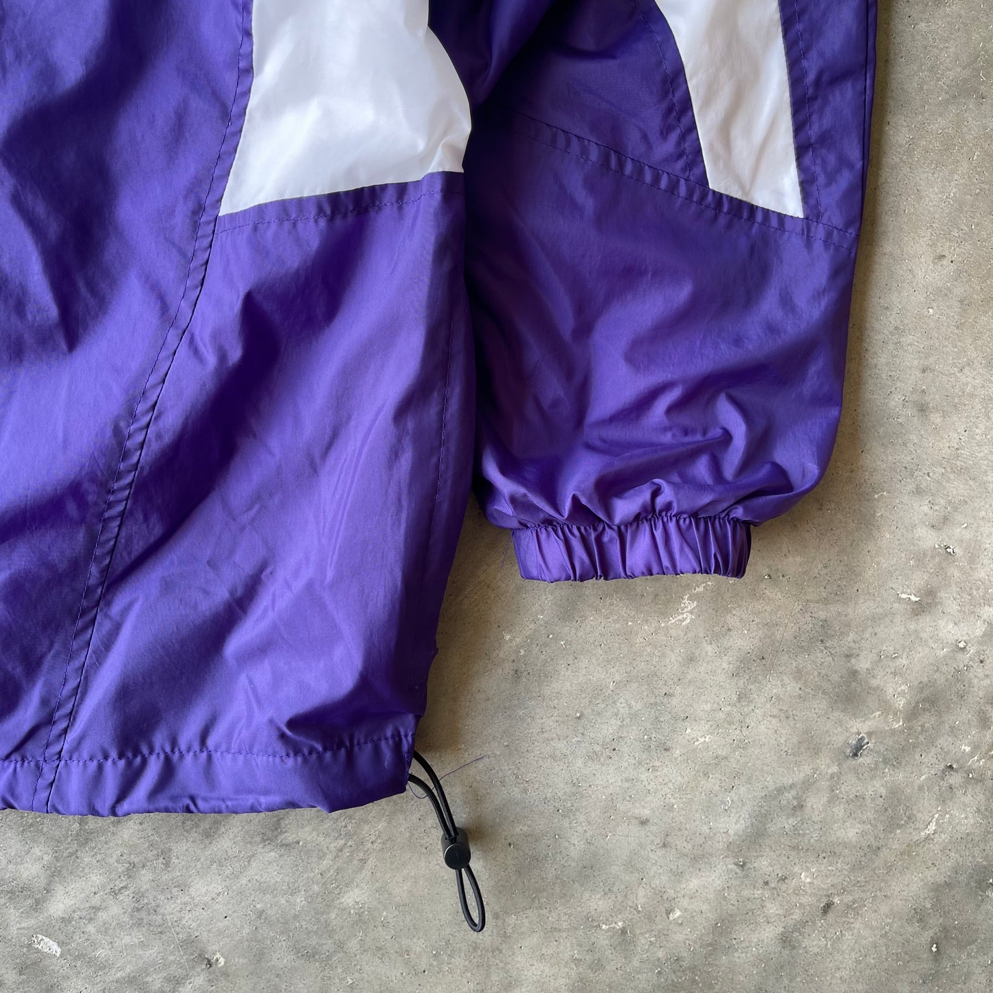 (L) 00s Asics Onalaska Purple Windbreaker Jacket
