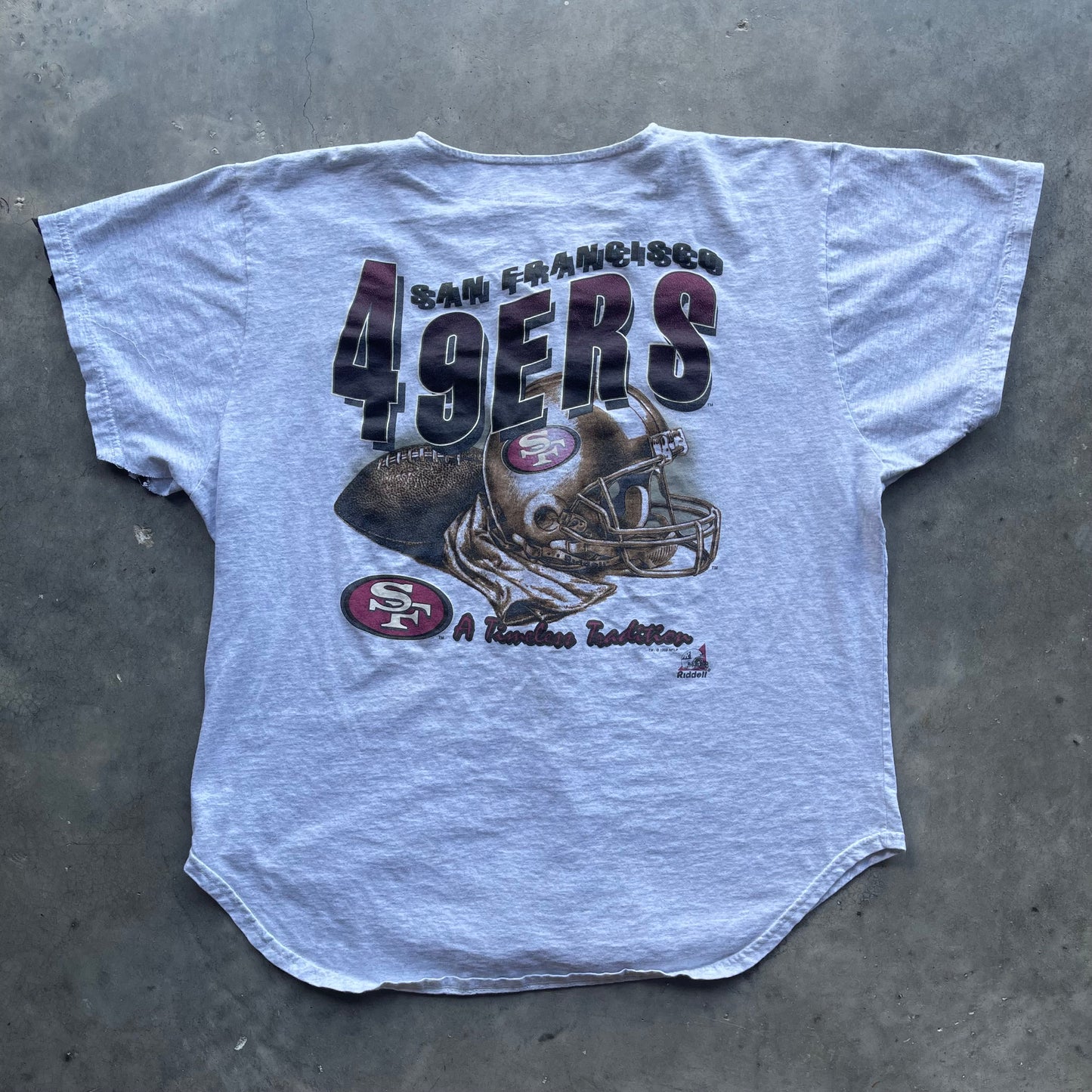 (XL/2XL) 1996 San Francisco 49ers Baseball Cotton Tee