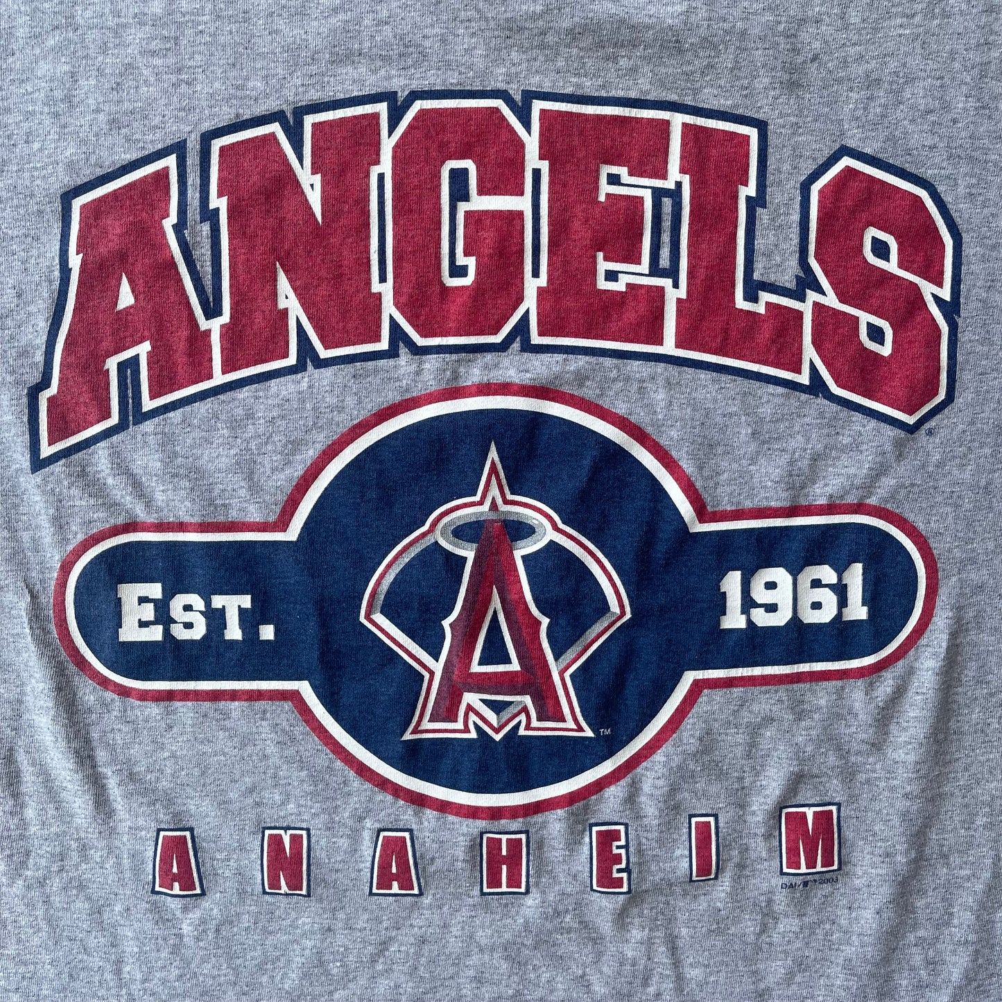 (L) ‘03 MLB Anaheim Angels Tee