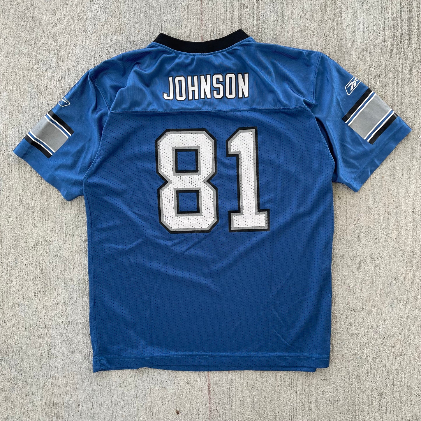 (S) 00s Detroit Lions 'Calvin Johnson' Football Jersey