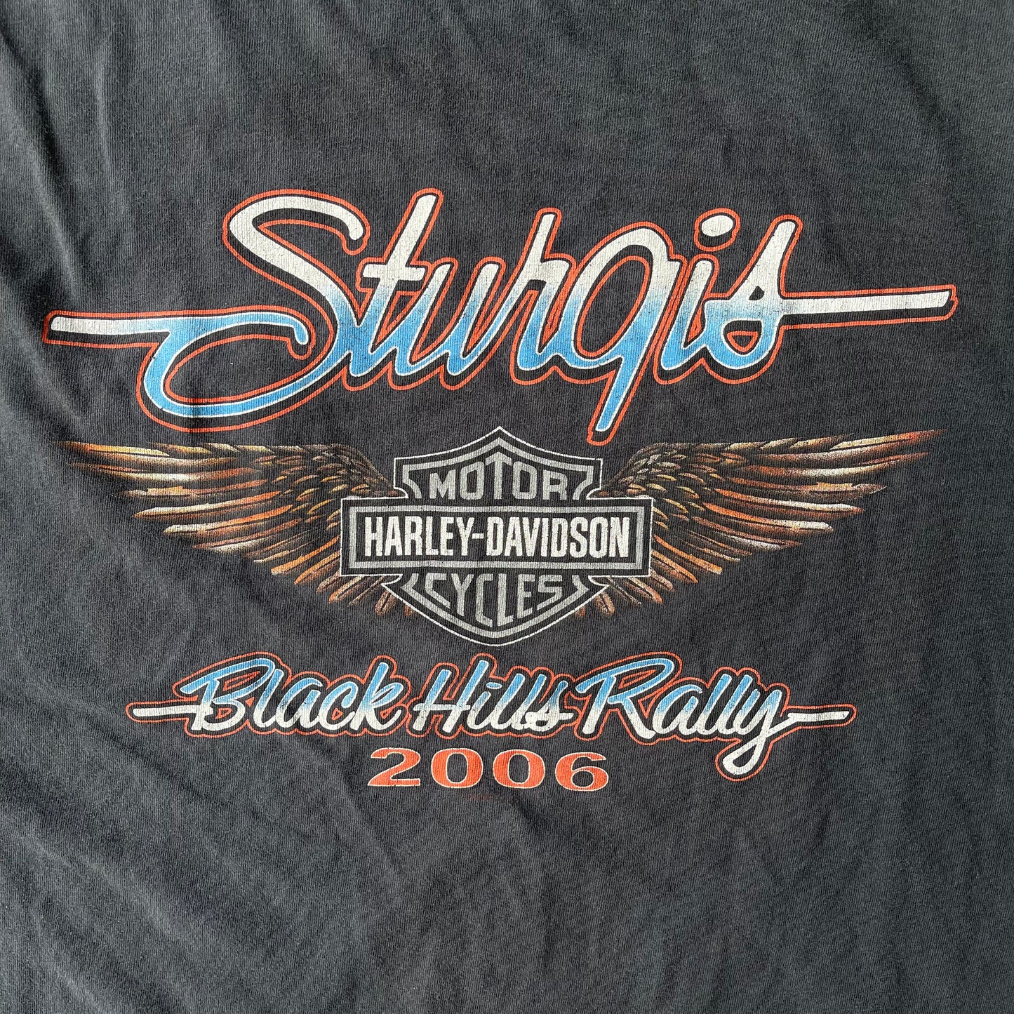(XL/2XL) '06 Harley Davidson Sturgis Black Hills Rally Pocket Tee