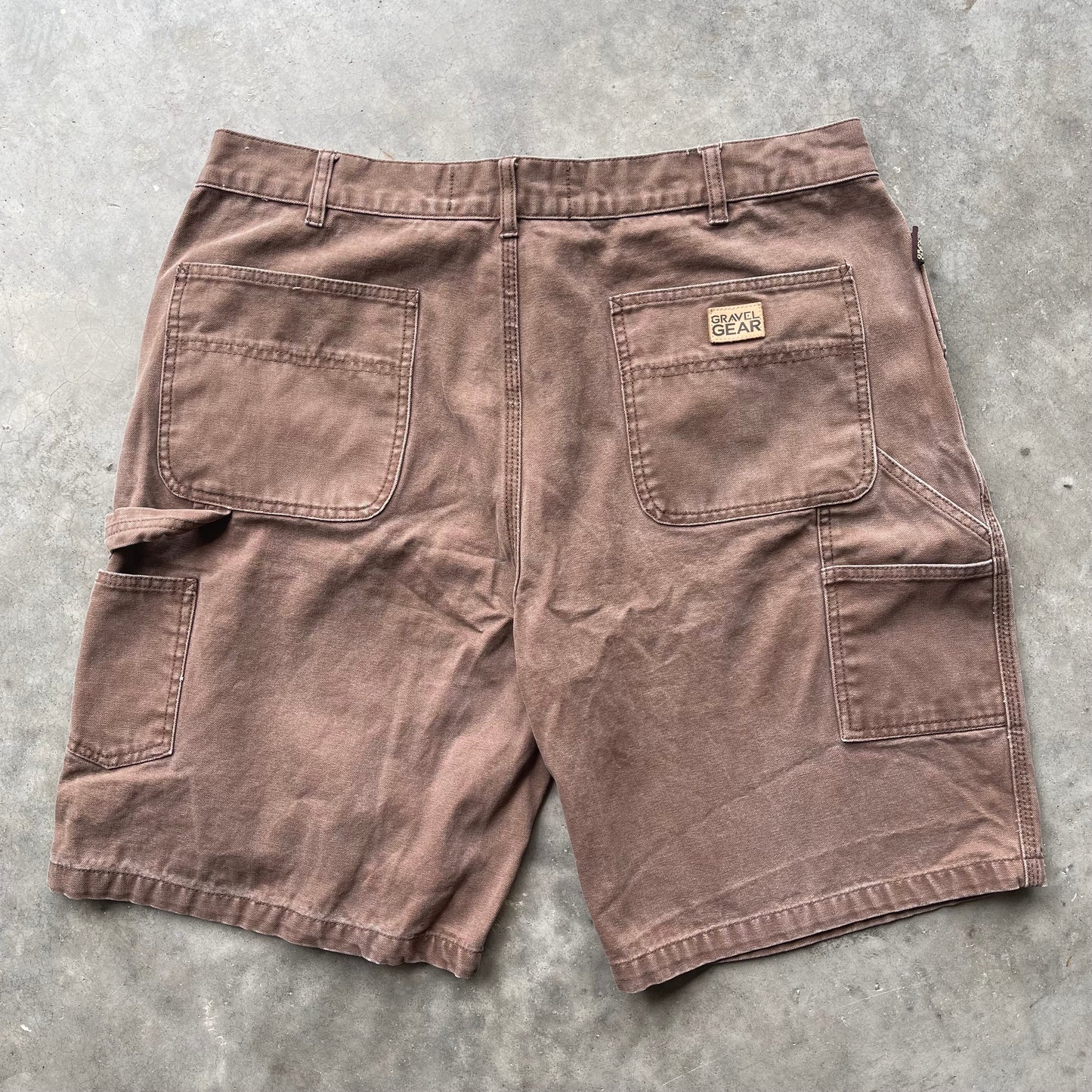 (38W) Gravel Gear Brown Carpenter Shorts