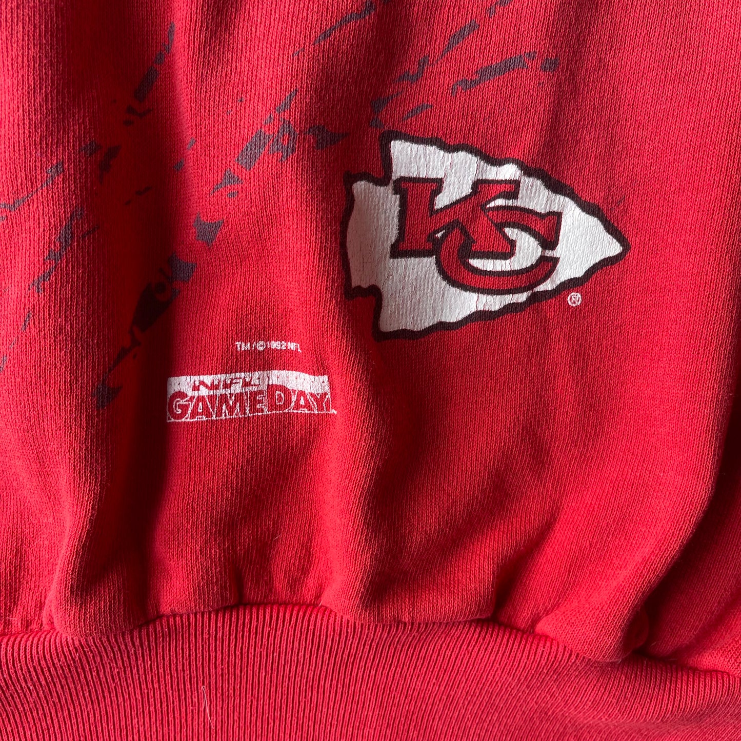 (L) '92 Kansas City Chiefs NFL Sleeveless Crewneck