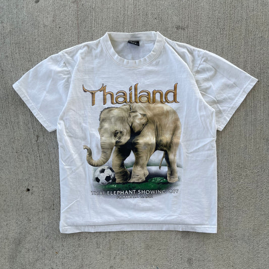 (XS) 00s Thailand Elephant Soccer Tee